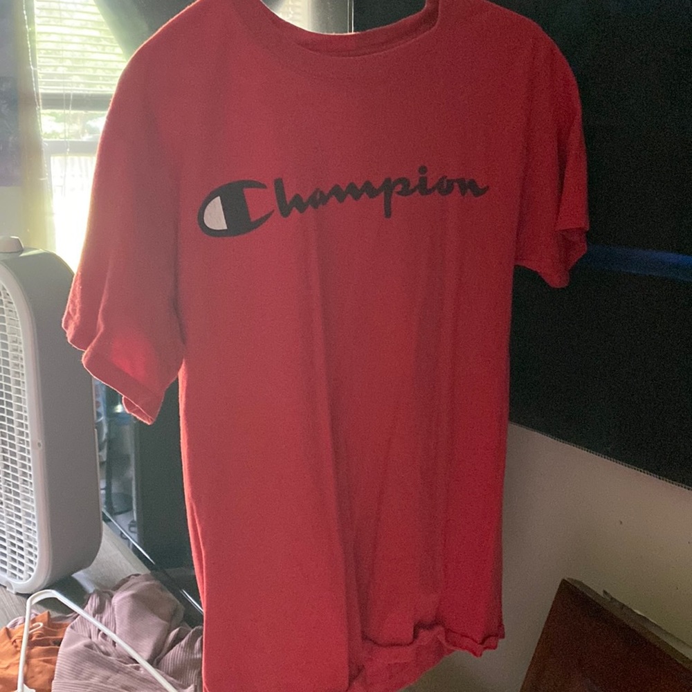 red champion shirt